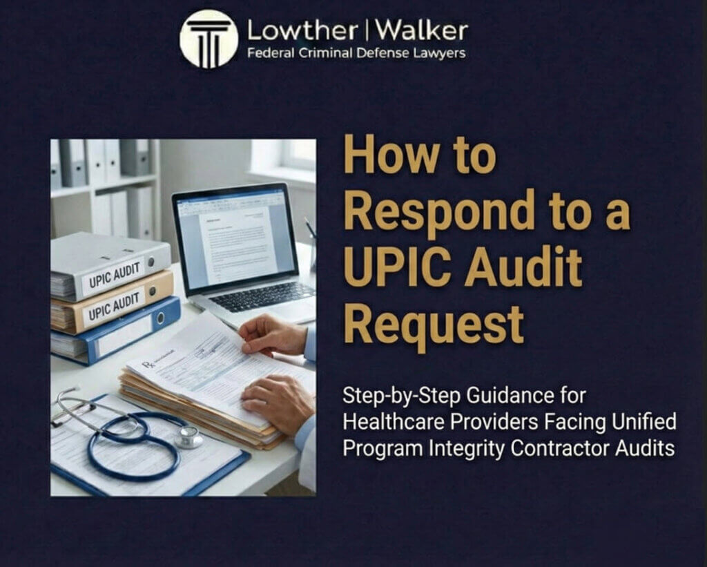 UPIC Audit Response Blog Title Card